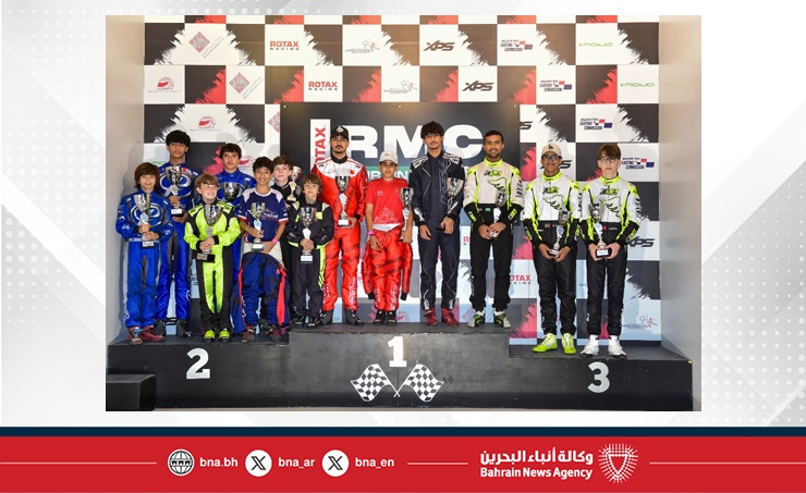 انطلاق الجولتين الثالثة والرابعة من تحدي البحرين روتاكس ماكس للكارتنج